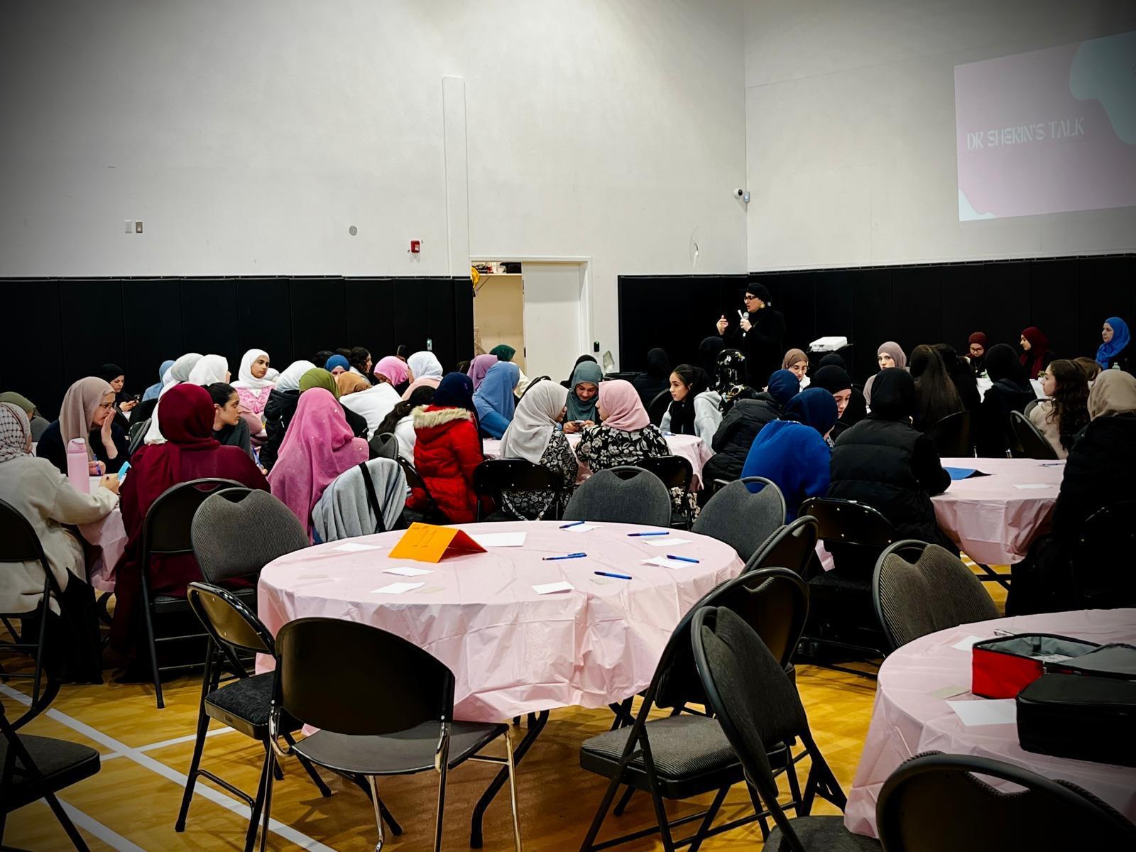 Audience at a WECanN talk